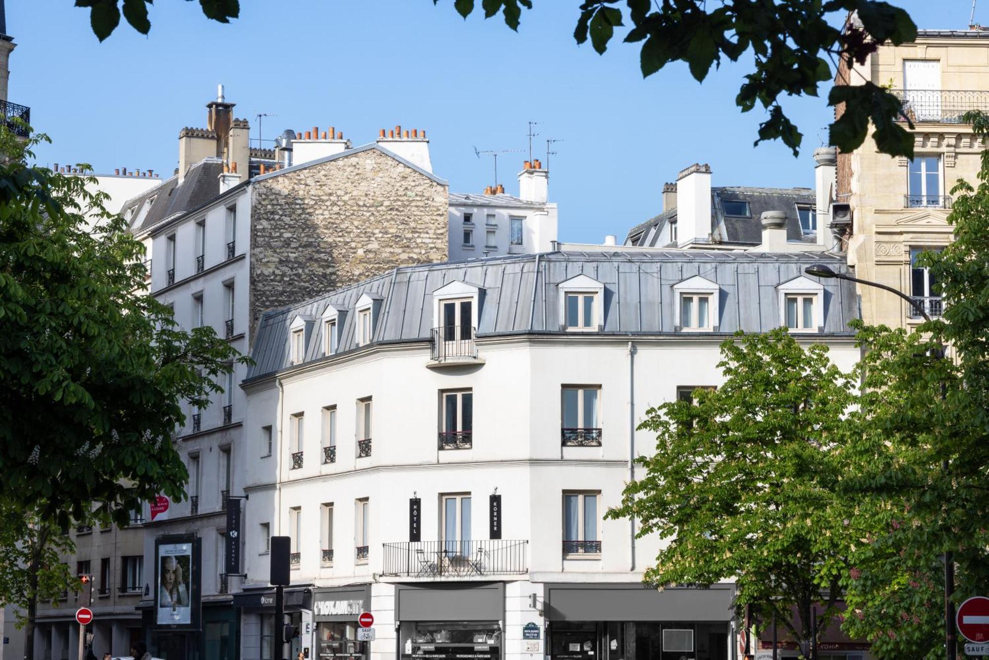 Hotel Korner Montparnasse Párizs Kültér fotó